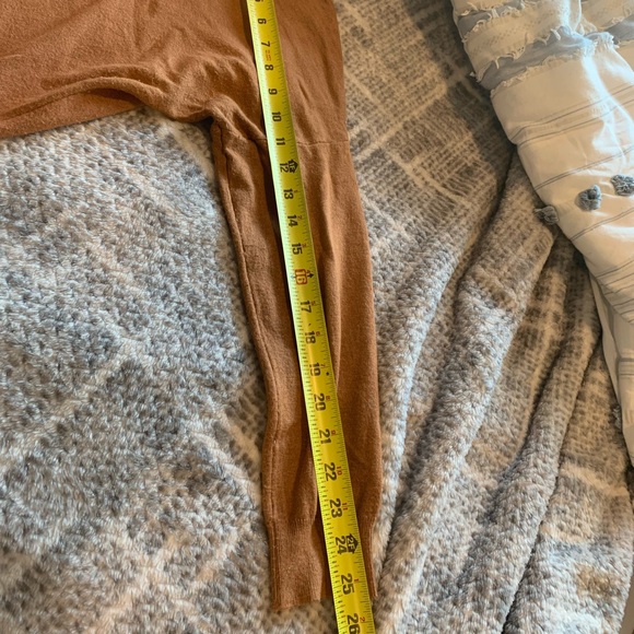 crisscross back brown long sleeve - Picture 4 of 8